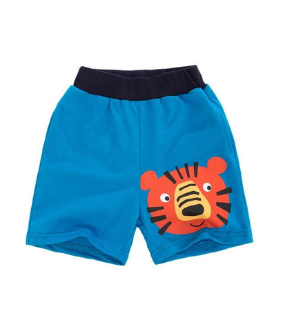 Friendly Tiger Cotton Shorts