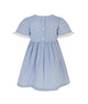 Tilly Blue Pinstripe Baby Girl Dress