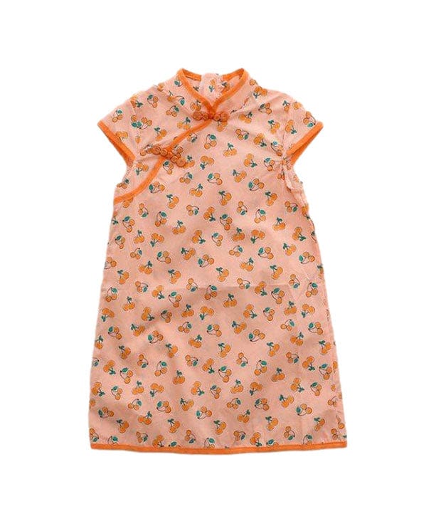 Tiny Mandarin Oranges Qipao