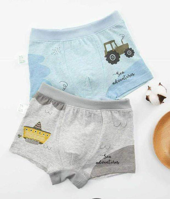 Tractor & Ship Cotton Underwear (2pc Pack)