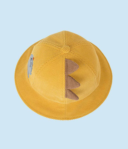 Wink Wink Dino Hat  (Mustard Yellow)